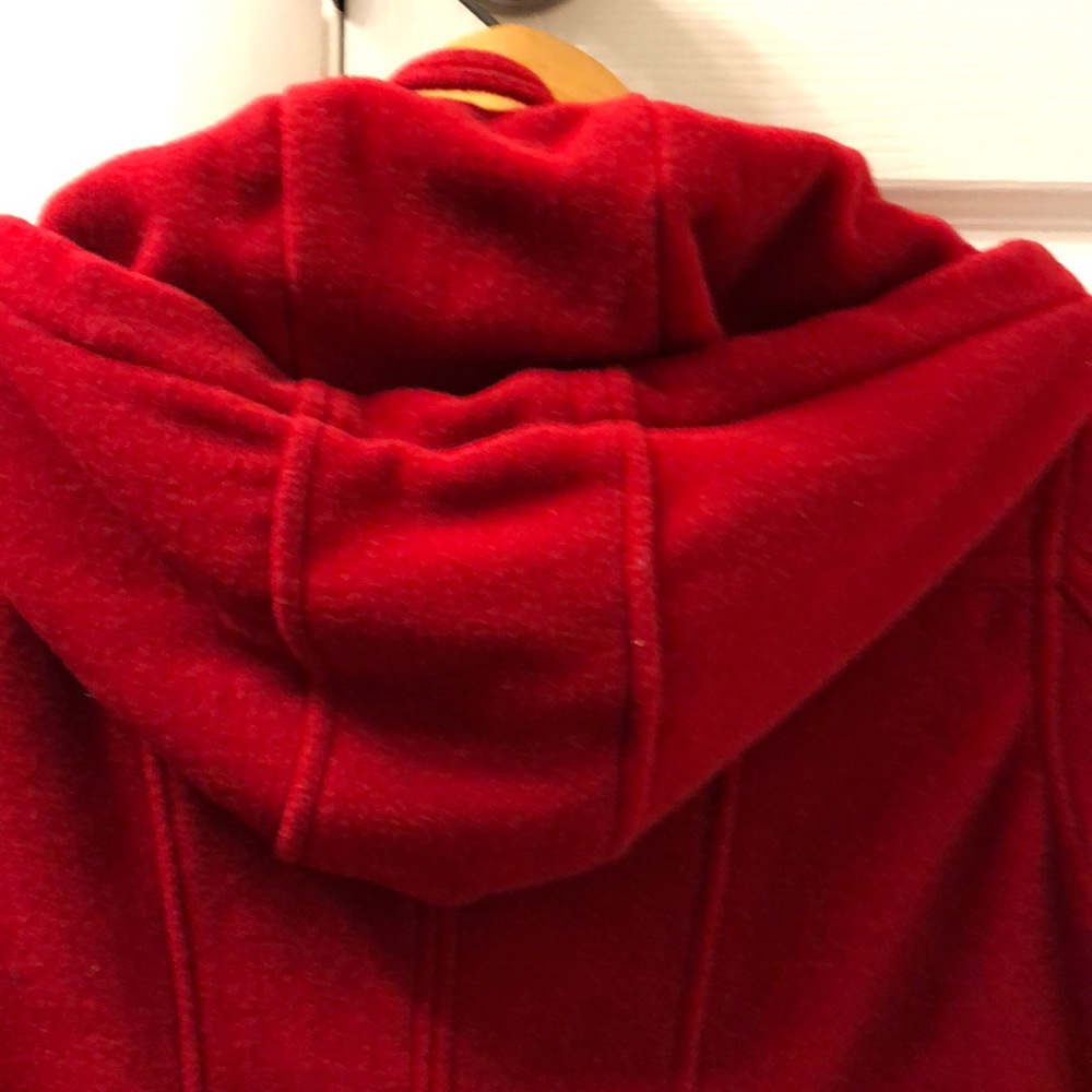 Aeropostale Red Wool Coat Size L - Picture 7 of 9